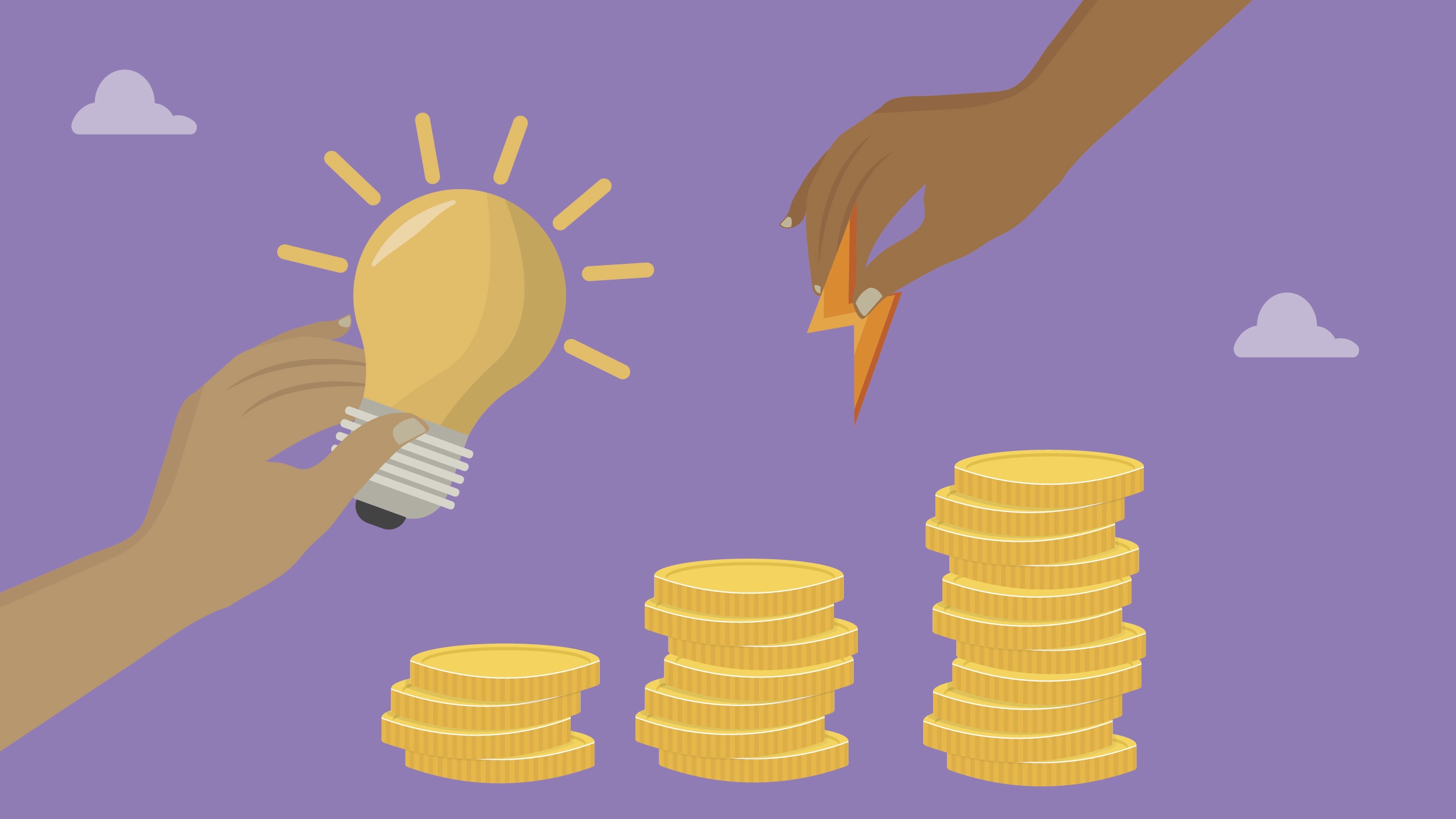 Concept coût énergie pour vos finances